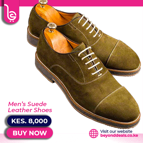 Suede shoes are the best shoes when it comes to cleaning shoes and beyonddeals.co.ke has them in stock for a discounted price and with different sizes available.
Find it, Love it, Buy it.
#beyonddealske #beyonddeals #suedeshoes #suede #shoes #offers #dealoftheday