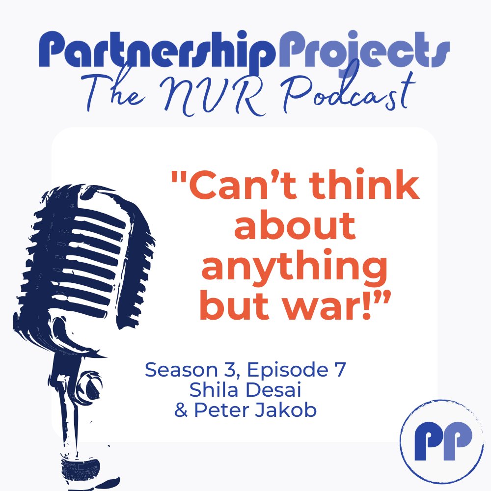PartnershipProj's tweet photo. New Podcast 💙🙏 "In light of recent events (war) taking our focus, we felt strongly to reflect on what builds peace." With @PeterJNVR &amp; Shila Desai
https://t.co/q2w6PmQWoT

#PartnershipProjects #NVR #NONVIOLENTRESISTANCE #CPVA #cpv #nvrpodcast #nowar #PeaceNotWar #CAMHS #podcast https://t.co/kLngLbyiR3
