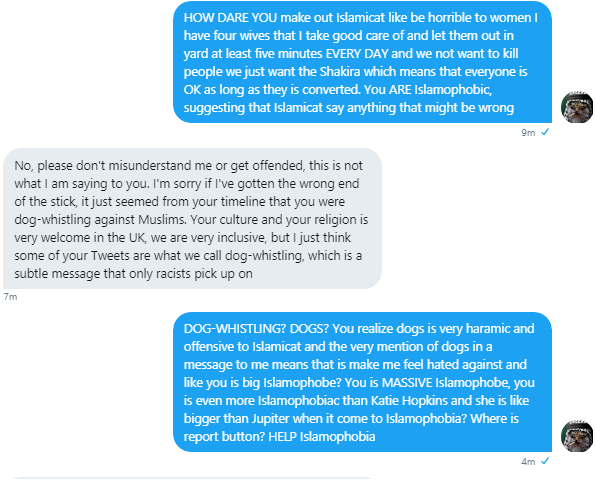 _Islamicat's tweet photo. Here is three-part insight into the bleeding heart mentality of the crazed Western virtue signallers. Furk my life https://t.co/VWROaWpzBd