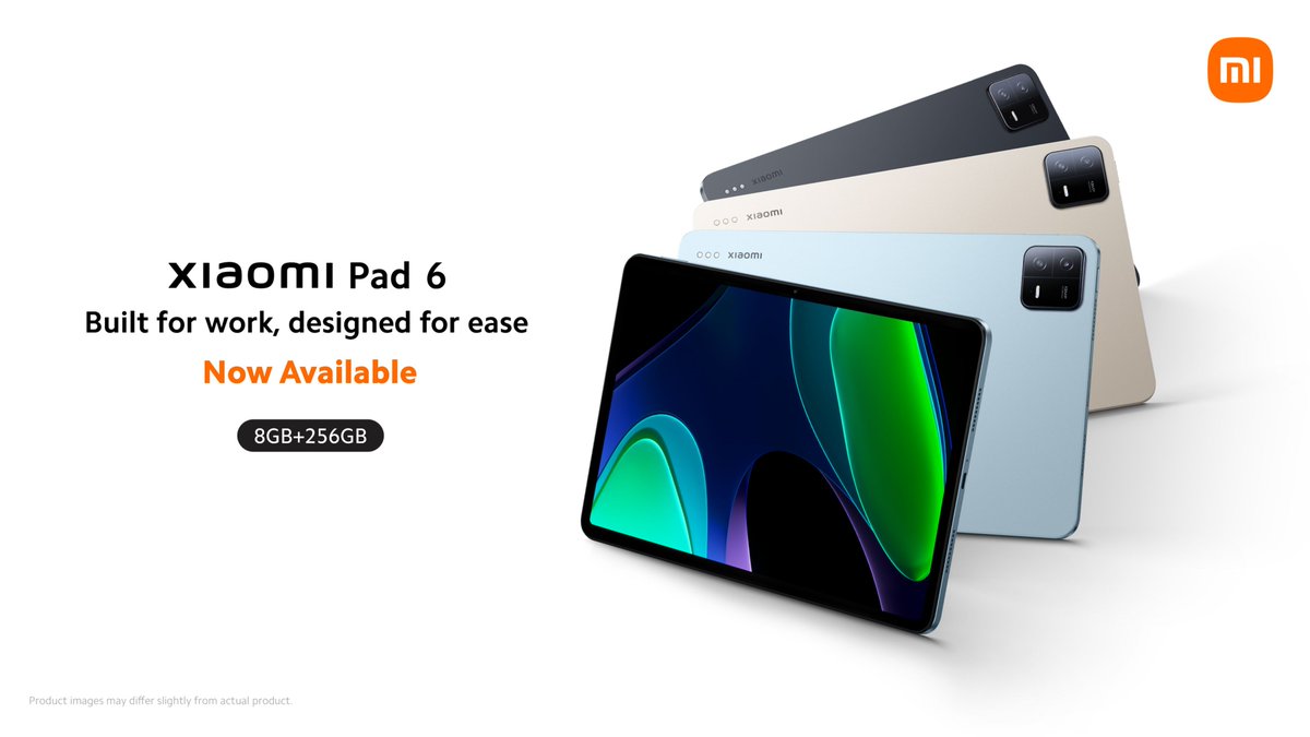 XiaomiGhana's tweet image. The flagship productivity #XiaomiPad6 is finally here.
Discover your full working potential with it! #BuiltForWork #DesignedForEase