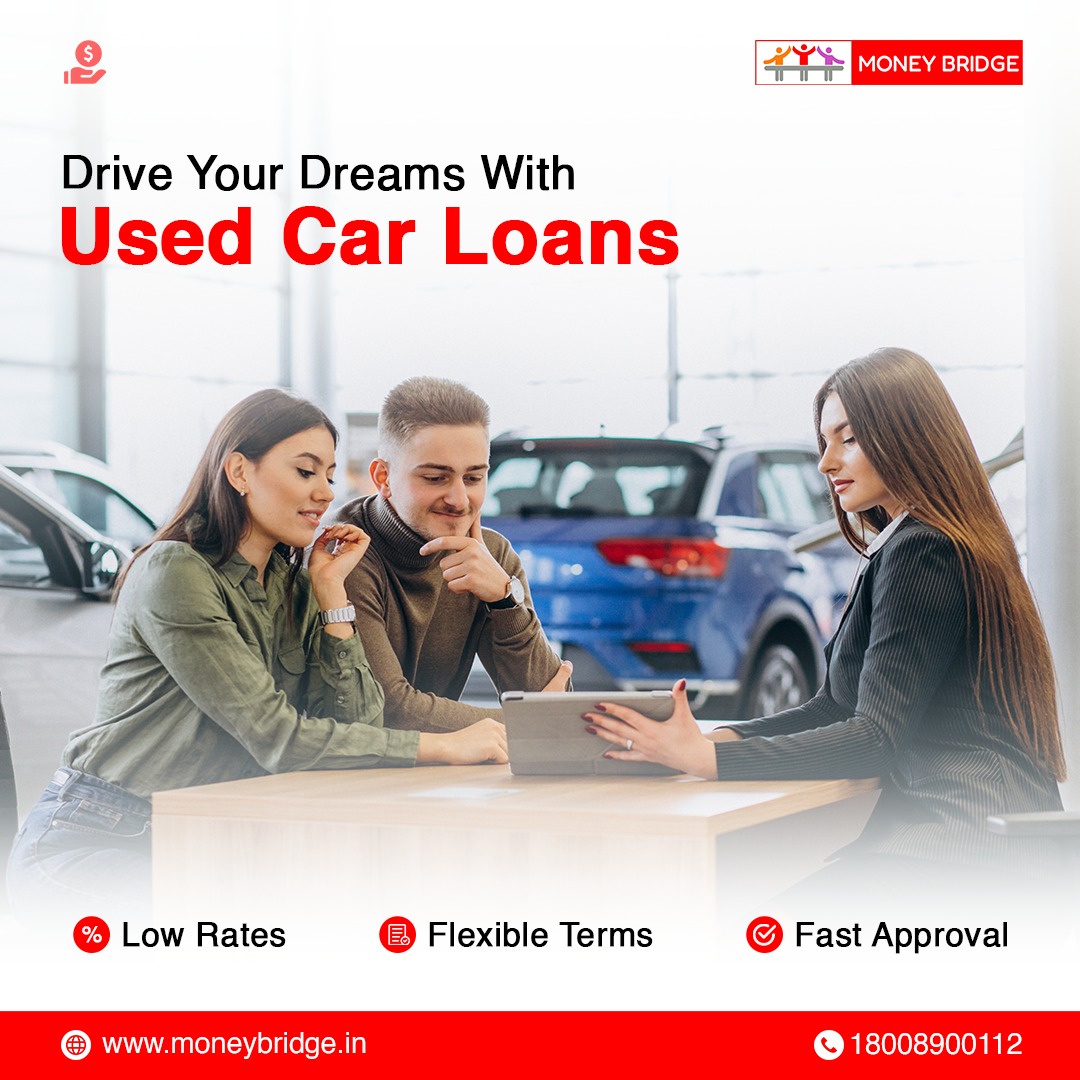 MoneyBridgeLoan's tweet photo. Start a journey to Drive Your Dreams, with our specialized Used Car Loans, that dream car is within reach! Open the door to your dream vehicle without straining your wallet.
#MoneyBridgeLoans #FinancialSolutions #MoneyBridge #CarLoan #UsedCarFinancing https://t.co/4BZ9Dikmhe