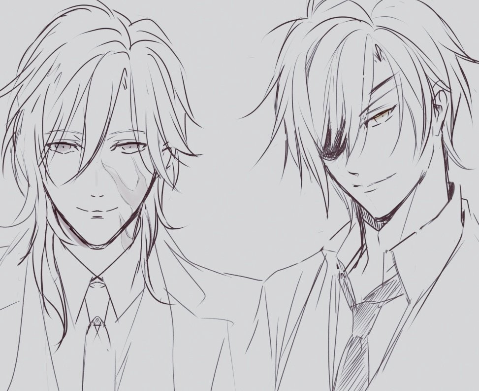 気を抜くと政宗に…な光忠さん😂wip 