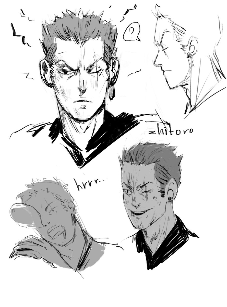kyykyxaaa's tweet photo. Ого
Нашла старые скетчи с 2020 года
. 
#Zoro #ONEPIECE #zosan #ArtistOnTwitter https://t.co/mtAYTF51a1