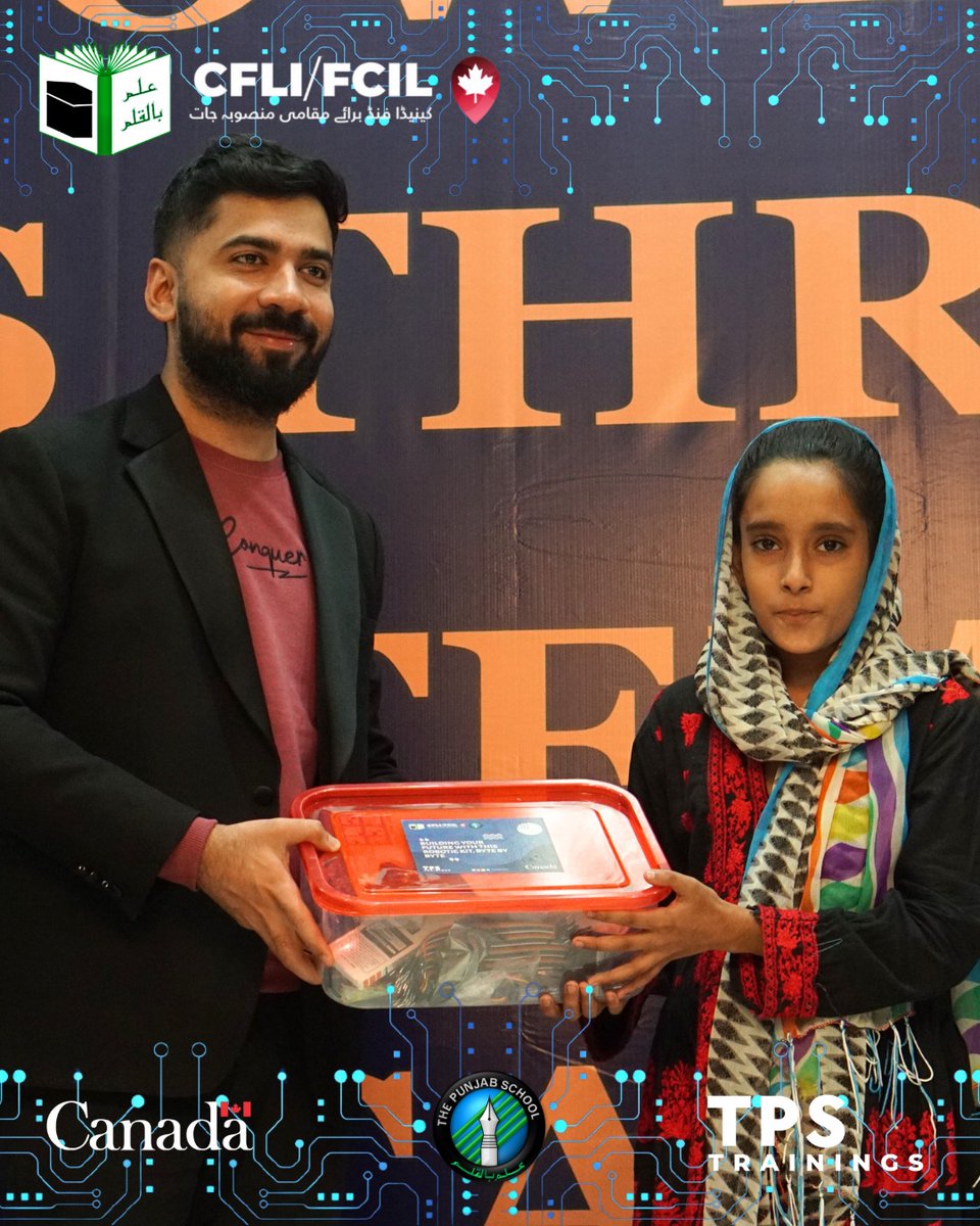 Celebrating Progress: Our Special Guest, Doc Ali, graced our Robotic Kit Distribution Ceremony.
He's not only a doctor but also a renowned social media influencer, content creator, and stand-up comedian. He is a proud alumnus of The Punjab School 
<a href="/canhcpakistan/">Canada in Pakistan</a>
