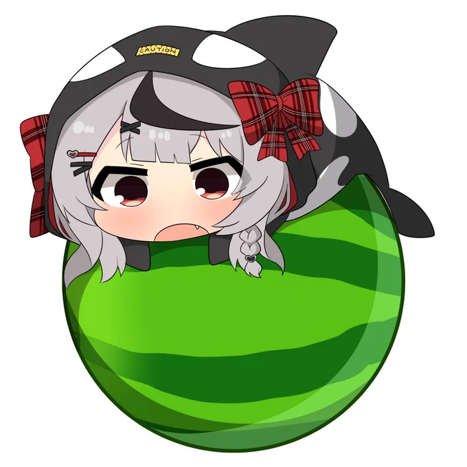 すいかぁ #さかまた飼育日記