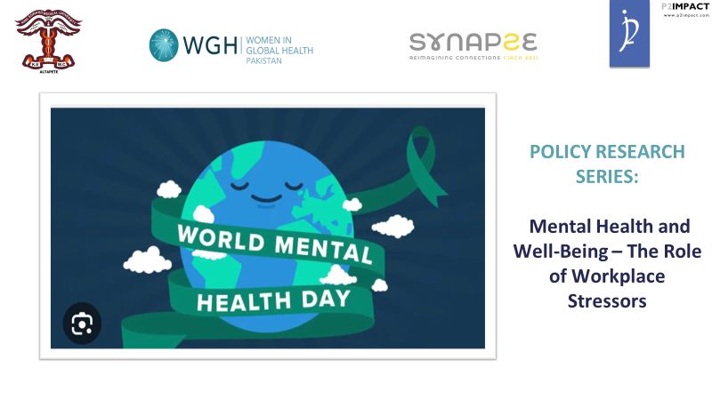 Partnership of WGH Pakistan with @kemuofficial and @SynapsePK on #WorldMentalHealthDay aims to launch policy research series on mental #wellbeing of healthcare professionals in Pakistan.We hope this evidence will spark transformative workplace policy initiatives.#CareForTheCarers