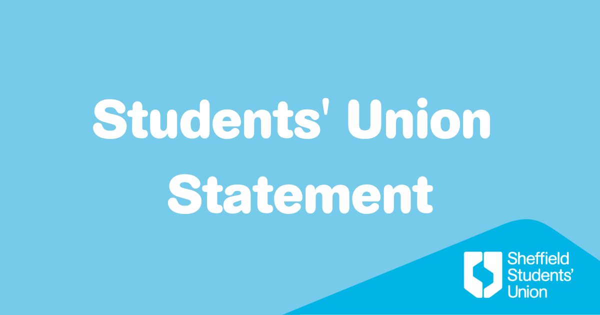 We understand that many of our members will have been affected by the escalation of violence in Israel and Gaza over the past few days. You can read about the support available in our statement below. su.sheffield.ac.uk/news/article/i…