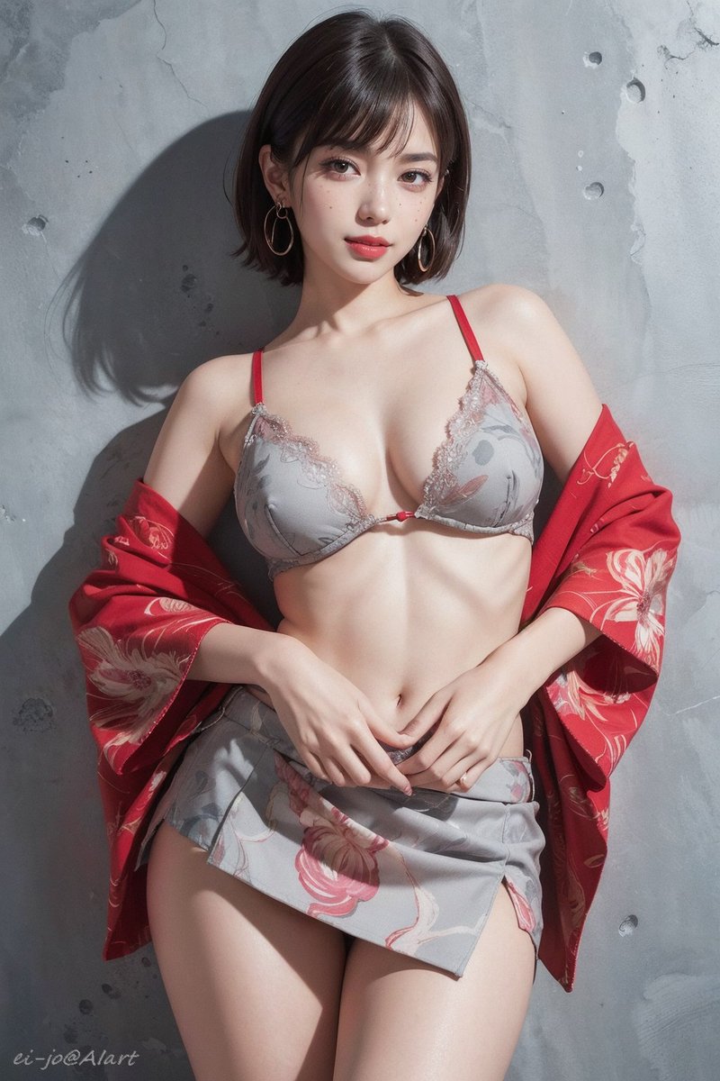 i love clothes designed with kimono motifs🎎
＃AIグラビア ＃AI美女 ＃AIart ＃AIgirl https://t.co/6Qq4EHZGPu