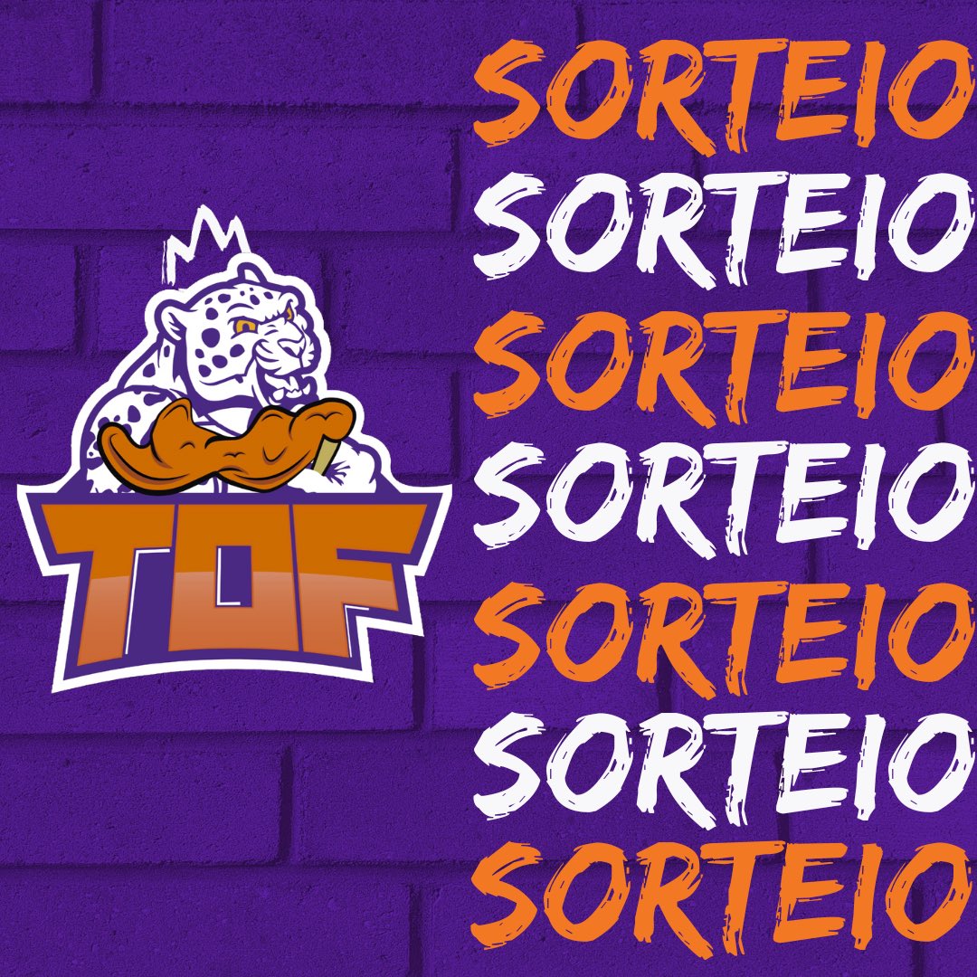 tem sorteio rolando no instagram da TOF, corre lá 👀