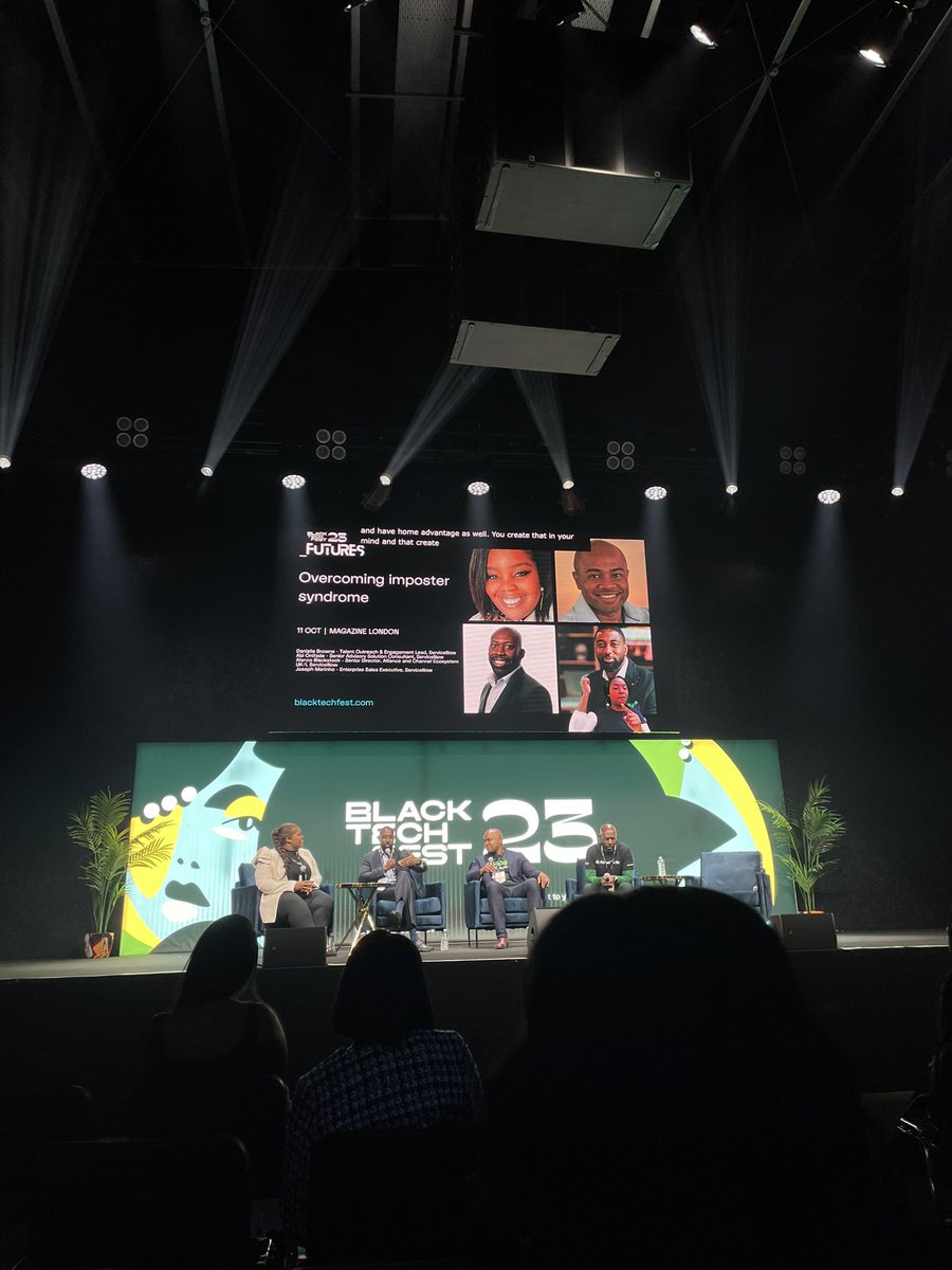 i_code_too's tweet image. Insightful panel today on overcoming imposter syndrome #BlackTechFest