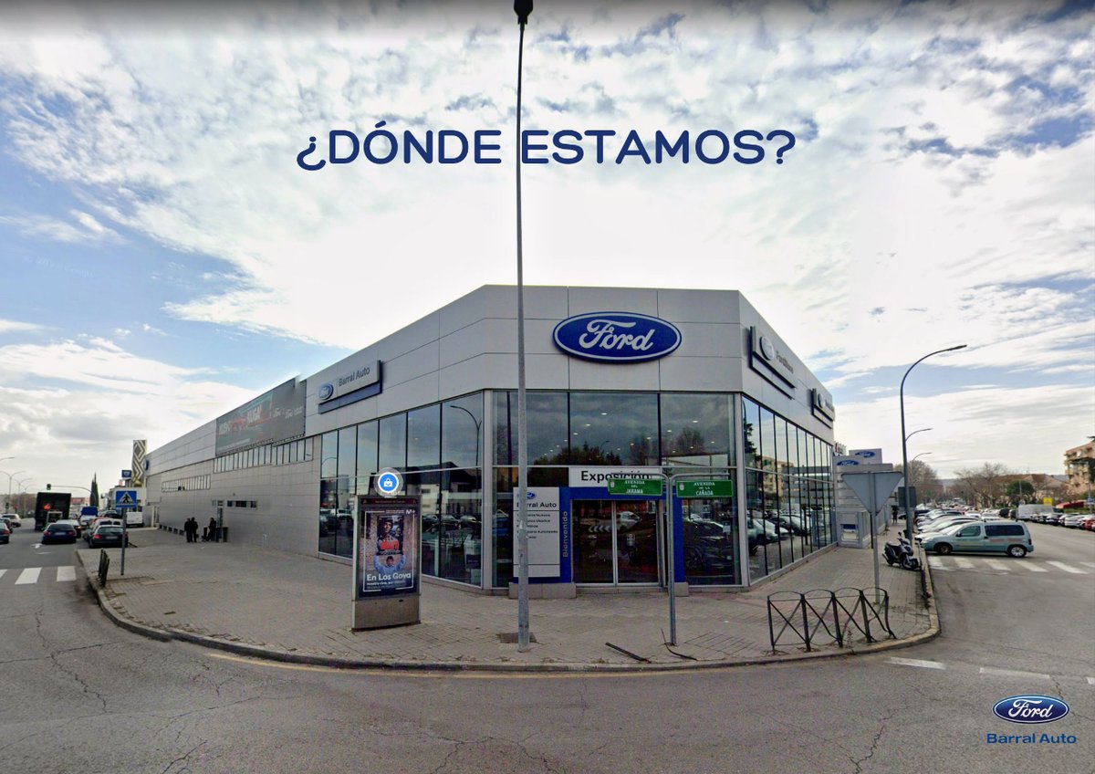 ¡Ven a conocernos! 📍 Av. De la Cañada, 48. Coslada, Madrid.

Te estamos esperando en Barral Auto para ver toda nuestra #exposición de vehículos 🚙

Podrás ver todos nuestros #vehículos de #ocasión y kilómetro 0... ¡Con entrega inmediata! 😱
barralauto.com