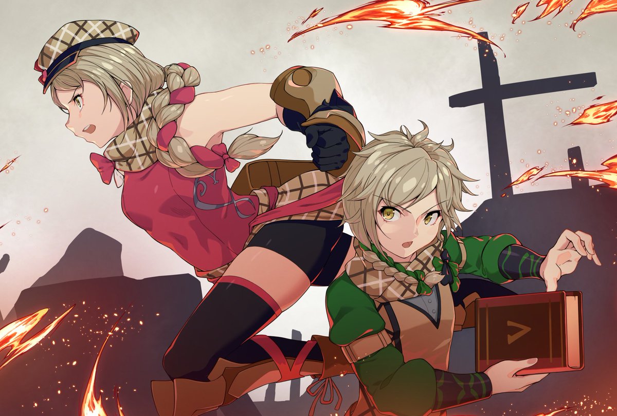 「クランとフラン FEエンゲージ 」なみちゃのイラスト