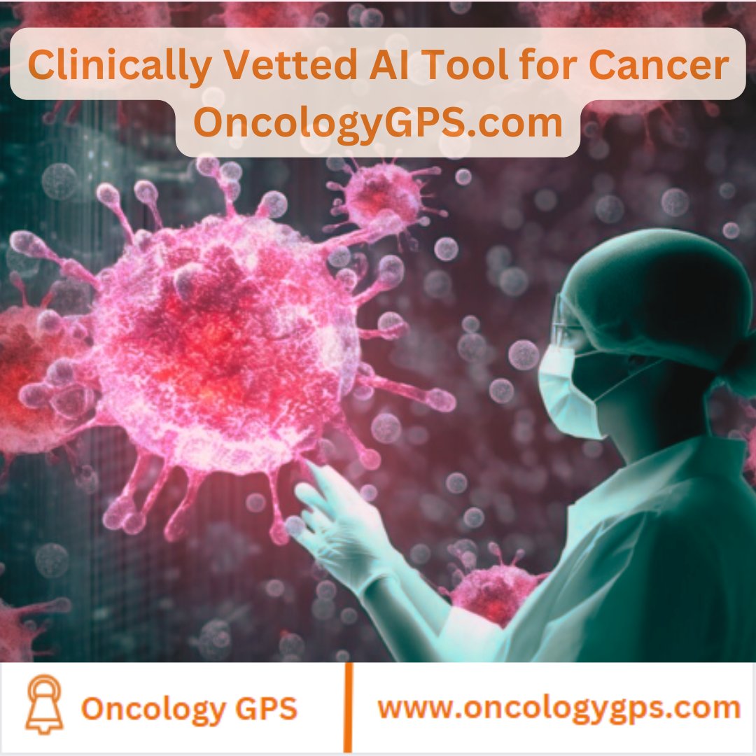 Clinically Vetted AI Tool for Cancer
OncologyGPS.com #AIinOncology #AI #Healthcare #Innovation #oncologygps #oncology #oncologist #AItools #oncologyaitool #Cancer #cancerawareness #cancerpatients #aitoolforcancer #oncologyai #realaitool #aitools #leaders #practitioner