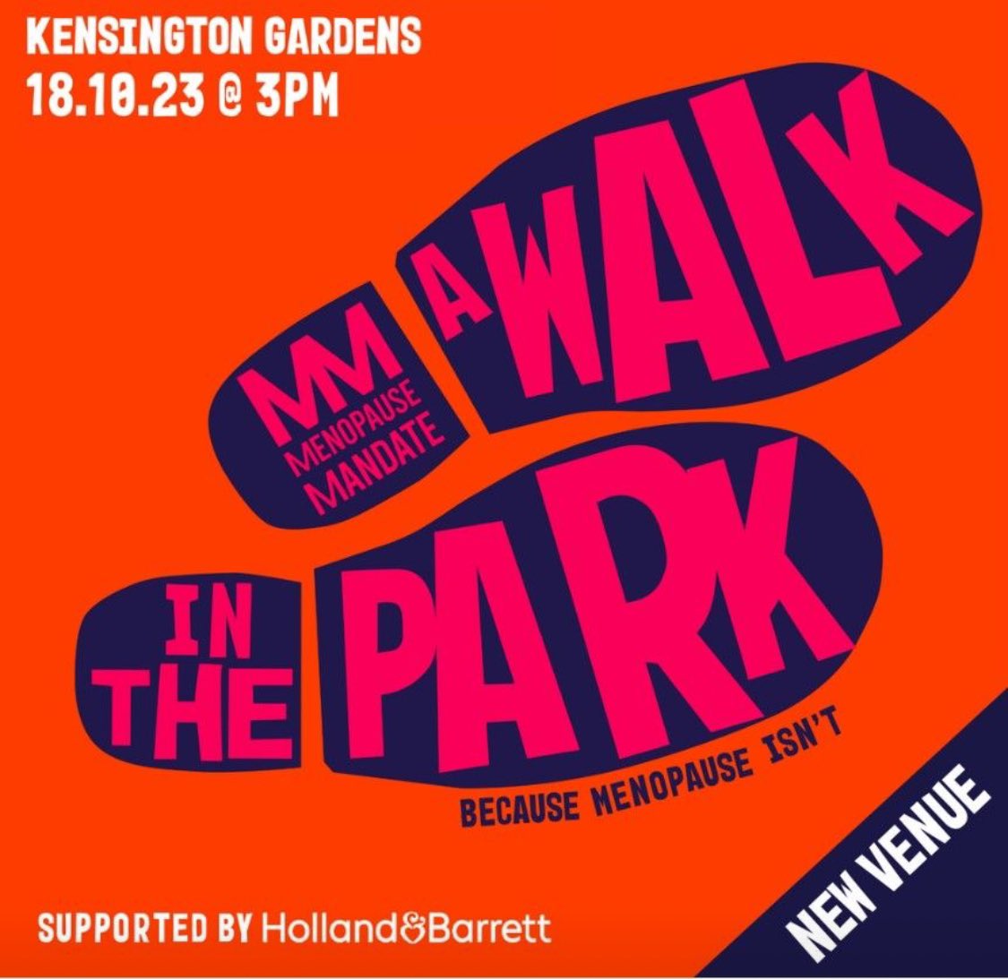 Just signed up to #menopausemandate #walkinthepark
Looking forward to being surrounded by people looking to make changes in the way this transition is managed at home, in the workplace & in life.  Can't wait! #menopause #perimenopause #menopauseatwork #healthandwellbeing