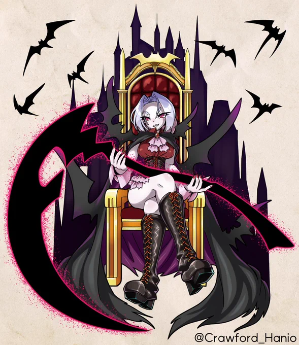 ノスフェルトさん描きました!アーーーーッ!!!! #アルマグリモワール 