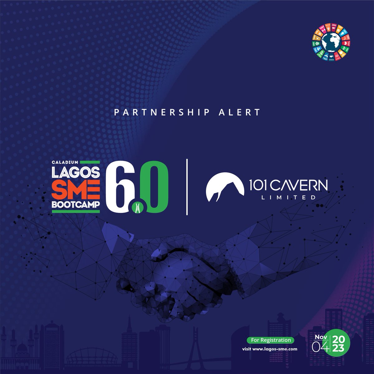 LagoSMEbootCamp's tweet photo. 🤝 PARTNERSHIP ALERT🤝 

We are pleased to announce our partnership with 101cavern for the 6th Caladium #lagossmebootcamp 
 
Registration is still ongoing, please visit https://t.co/IHVOzpgMHB (link also in bio) to reserve your spot. 

#CLSME
#CaladiumSMEbootcamp #CaladiumSMEcommunity #SMEconference #lagosSMEcommunity #SDG #sme
