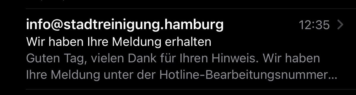 lordasbach's tweet photo. Mein Dank geht heute mal an die #SRHH ! Sie beseitigen die Müllecken die verantwortungslose Menschen verursachen! 1/2 https://t.co/lWGAAA5zqO