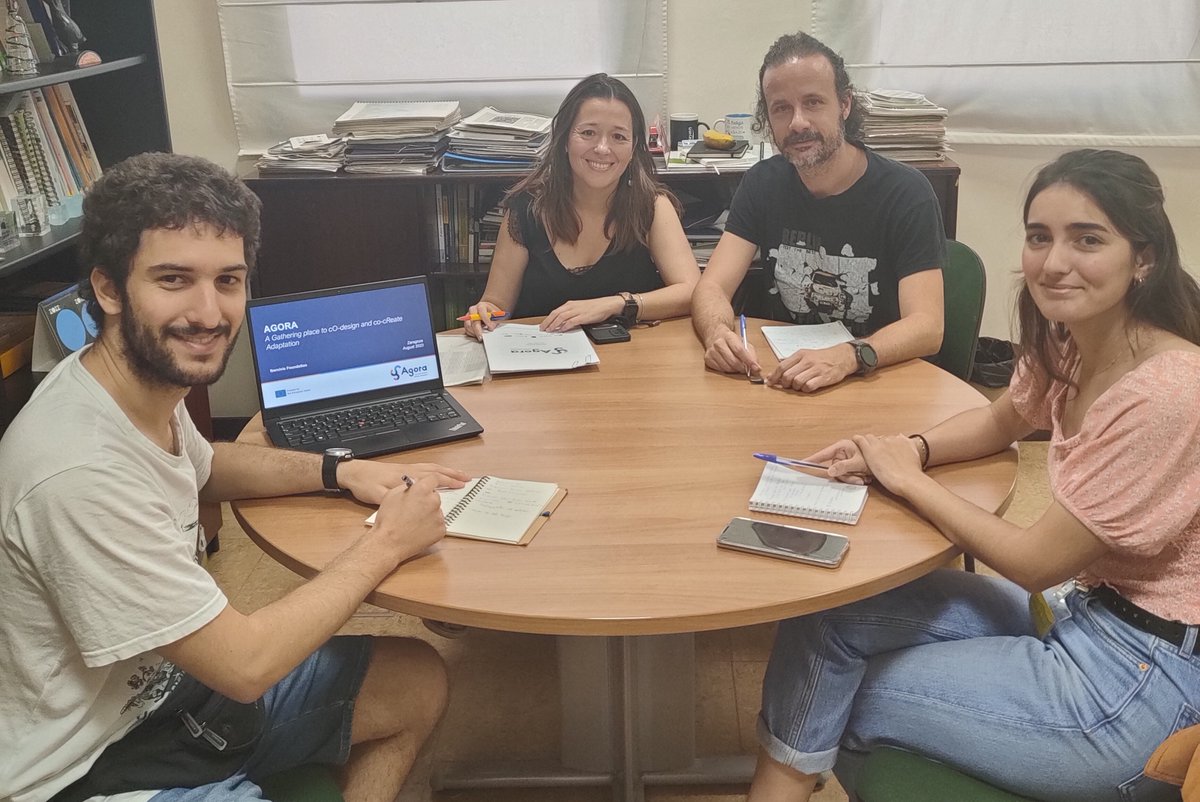 🤝The Internal Coordination Committee of AGORA was formed in #Zaragoza with @ibercivis and @CCyEAAragon, overseeing the #participatoryprocess and facilitating basic agreements to advance in #socialtransformation.