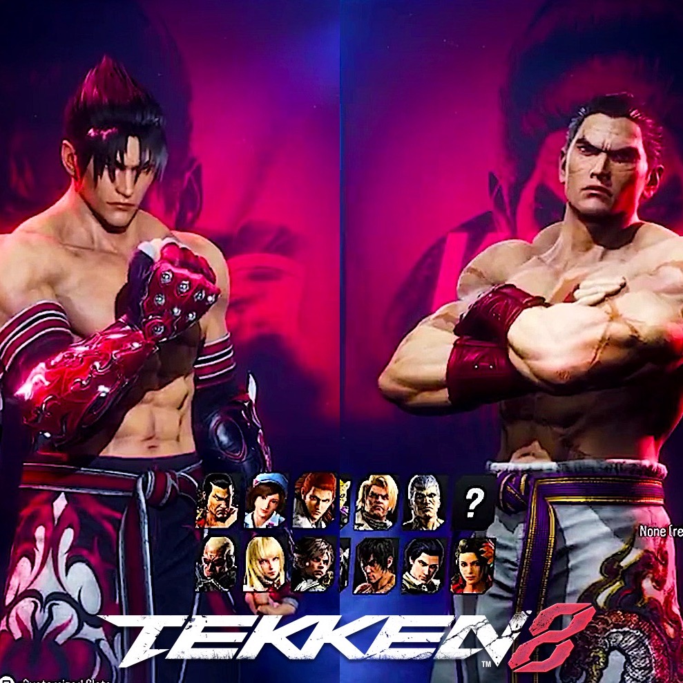 TEKKEN 8 CBT  Jin & Kazuya Character Select Outfit Presets - First Look! 