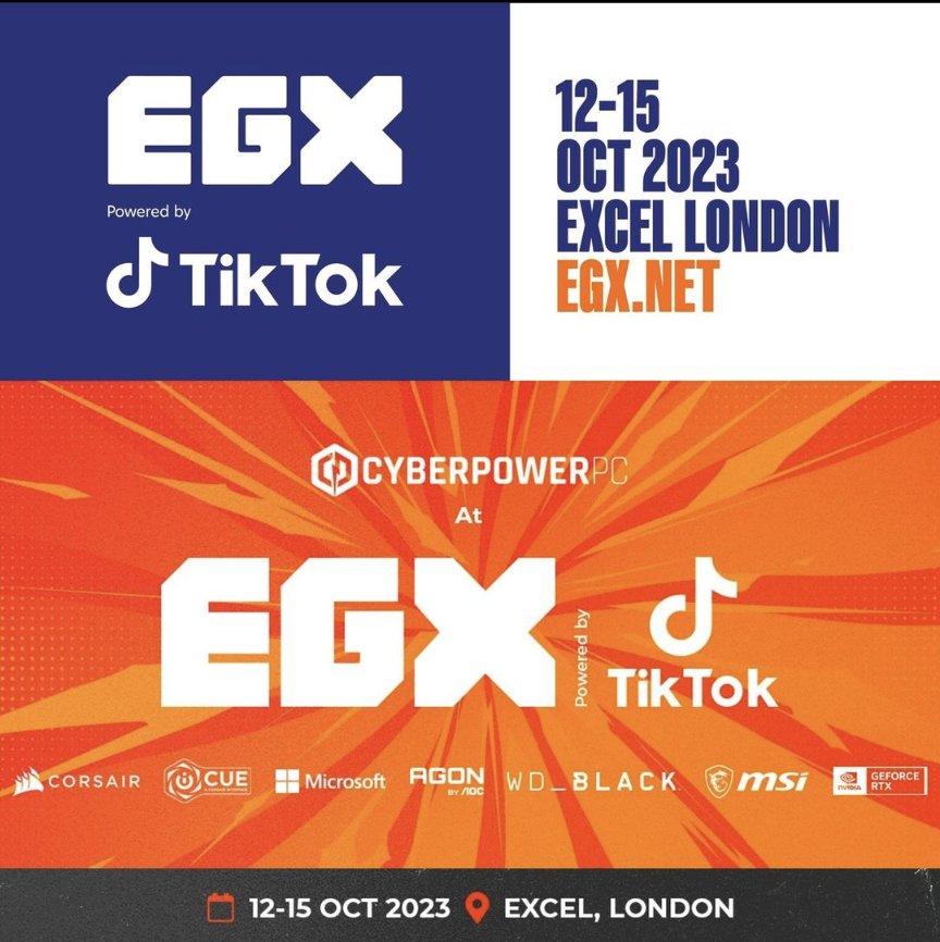 Excited for this one! #EGX2023 #egx #London
