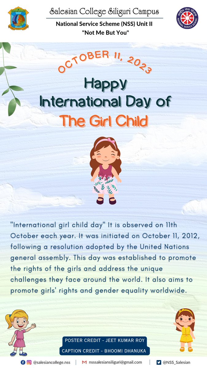 #happyinterantionaldayofthegirlchild 
#internationalgirlchild #girlchild #savegirl #educategirl