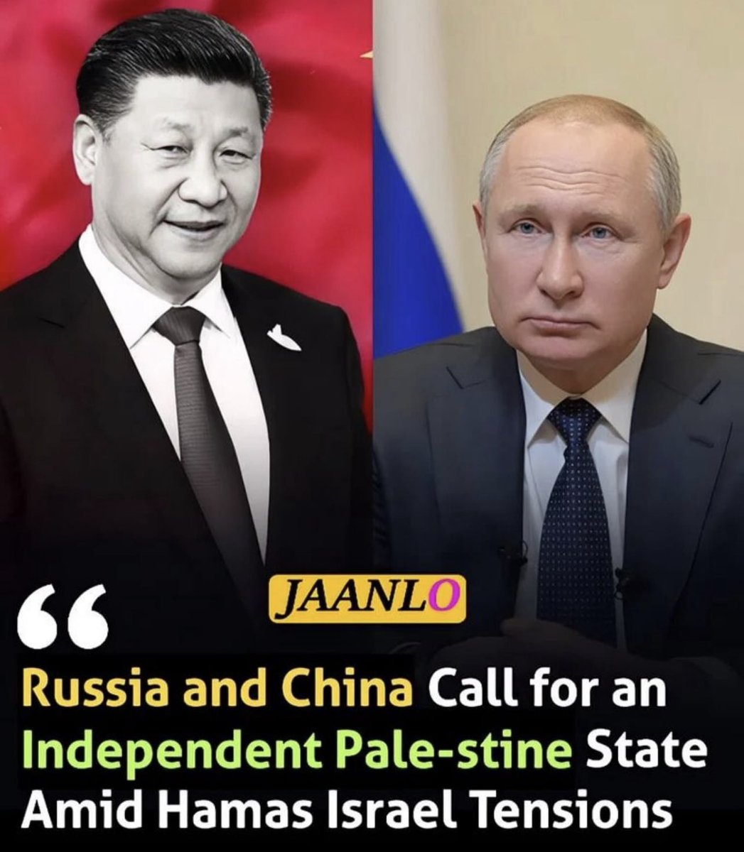 Russia and China side with Palestine 😦🇵🇸