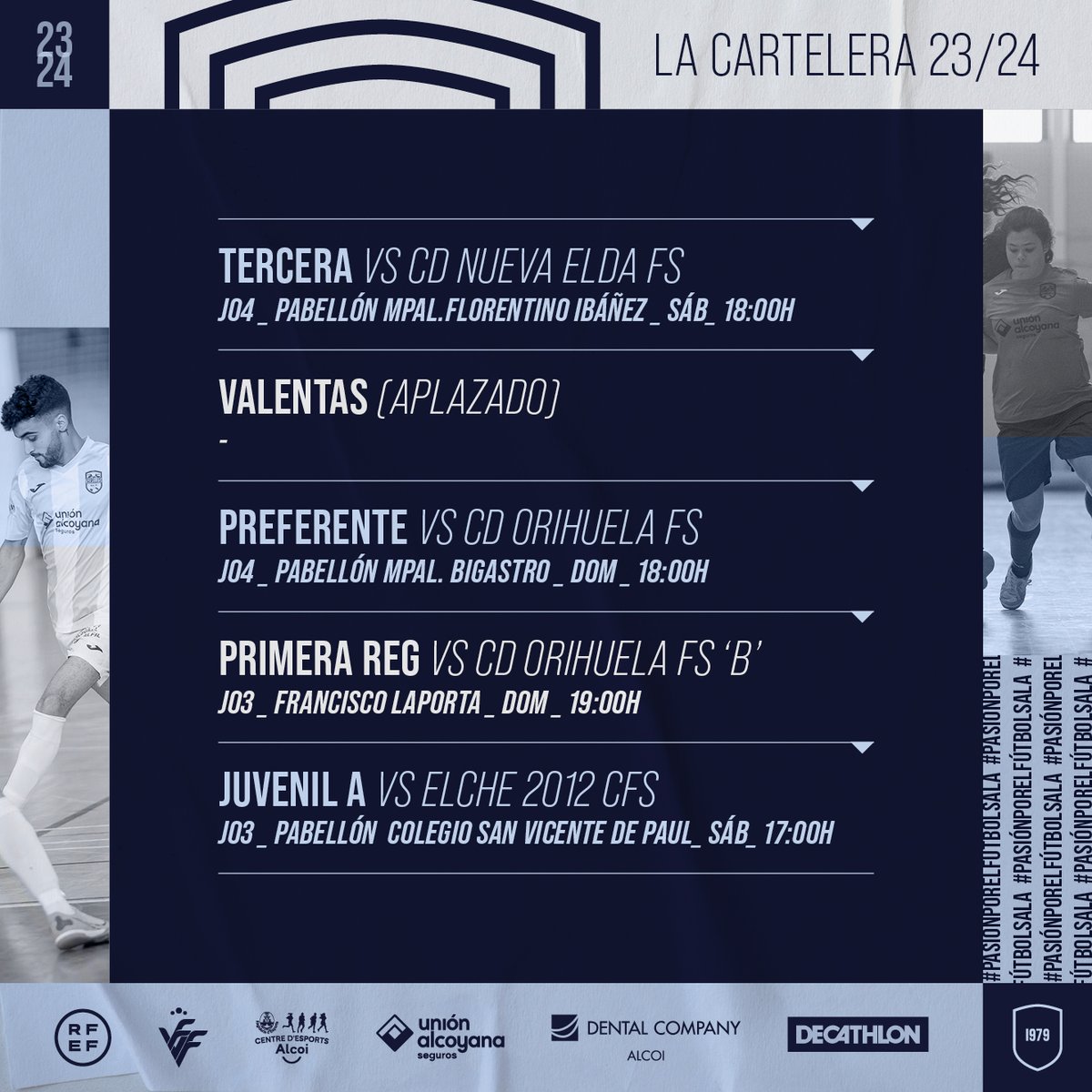 © Club &gt; La Cartelera 💪🔜

#PasiónPorElFútbolSala