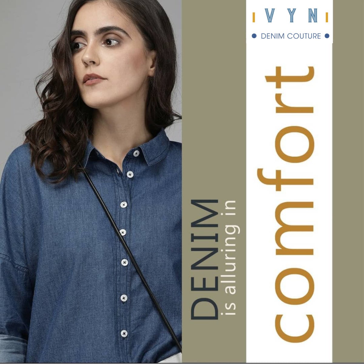 Beauty is a state of mind, and it can come in all shapes and sizes. Just like our denim.

#VYN #VYNFashion #VYNClothing #comfortablefashion #beyourself #denimwear #model #blueonyou #instafashion #dresswithus #lovedress #alluring #beincomfort #beauty #ourdenim #buynow #shape