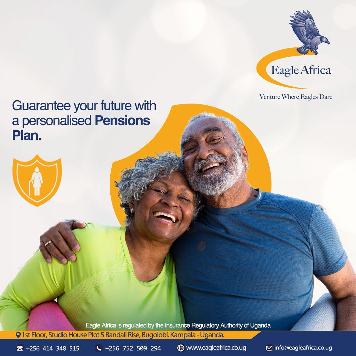 EagleAfricaUG's tweet photo. Live your best life during your retirement!
A Pensions Plan is an insurance cover that requires making regular contributions of money set aside to fund you during your retirement.
Contact us today to secure yours.
#EagleAfrica #PensionsPlan #InsuranceCover #Retirement https://t.co/kPzui0nxgJ
