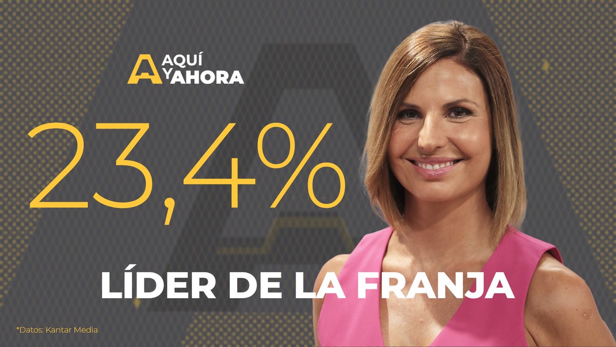 ¡GRACIAS! y ¡GRACIAS! 😃

#Aquiyahora_ATV
<a href="/aragontv/">Aragón TV</a> <a href="/CARTV_/">CARTV</a>