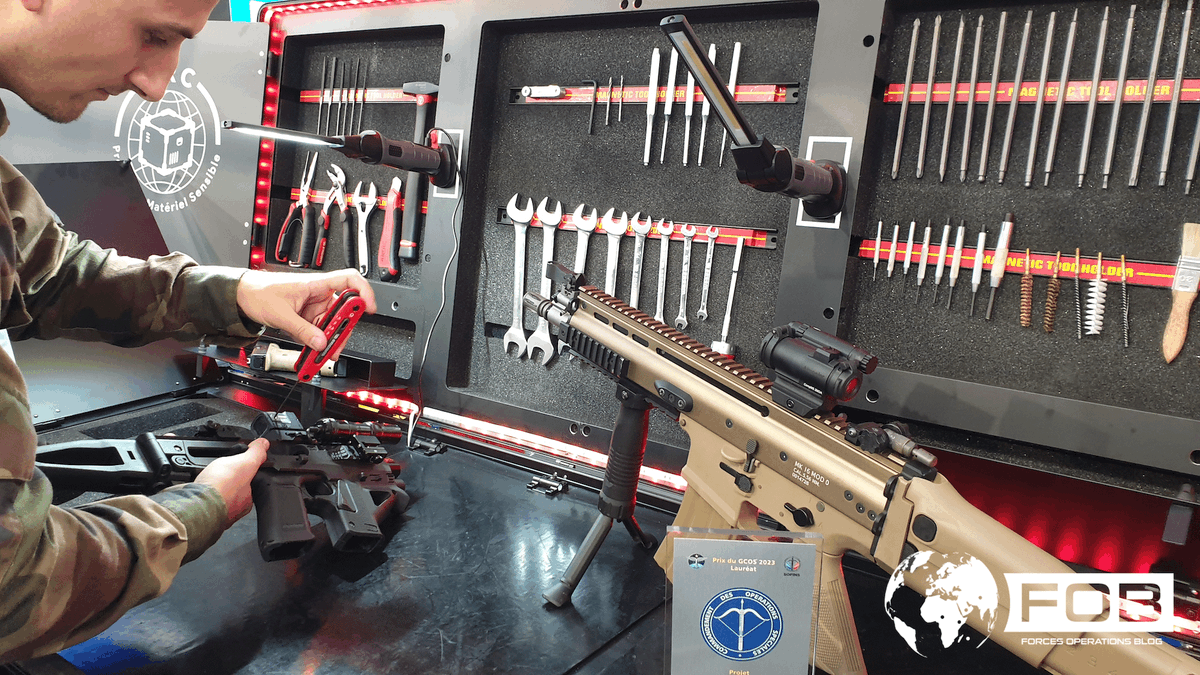 top_force's tweet photo. D’armurerie tactique en atelier universel, une bonne idée prend son envol. L’atelier de maintenance mobile #ARTAC conçu par un armurier de l'@Armee_de_lair & de l’Espace est désormais une solution mature apte à la commercialisation https://t.co/cylFRxorrX https://t.co/CYZqFsHyxc