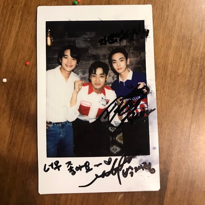 kibumonthisday's tweet photo. [181011] bumkeyk instagram update 

“with minho with jaejeong kekekeke #cheongdamkeytchen” https://t.co/wD63sSp00i