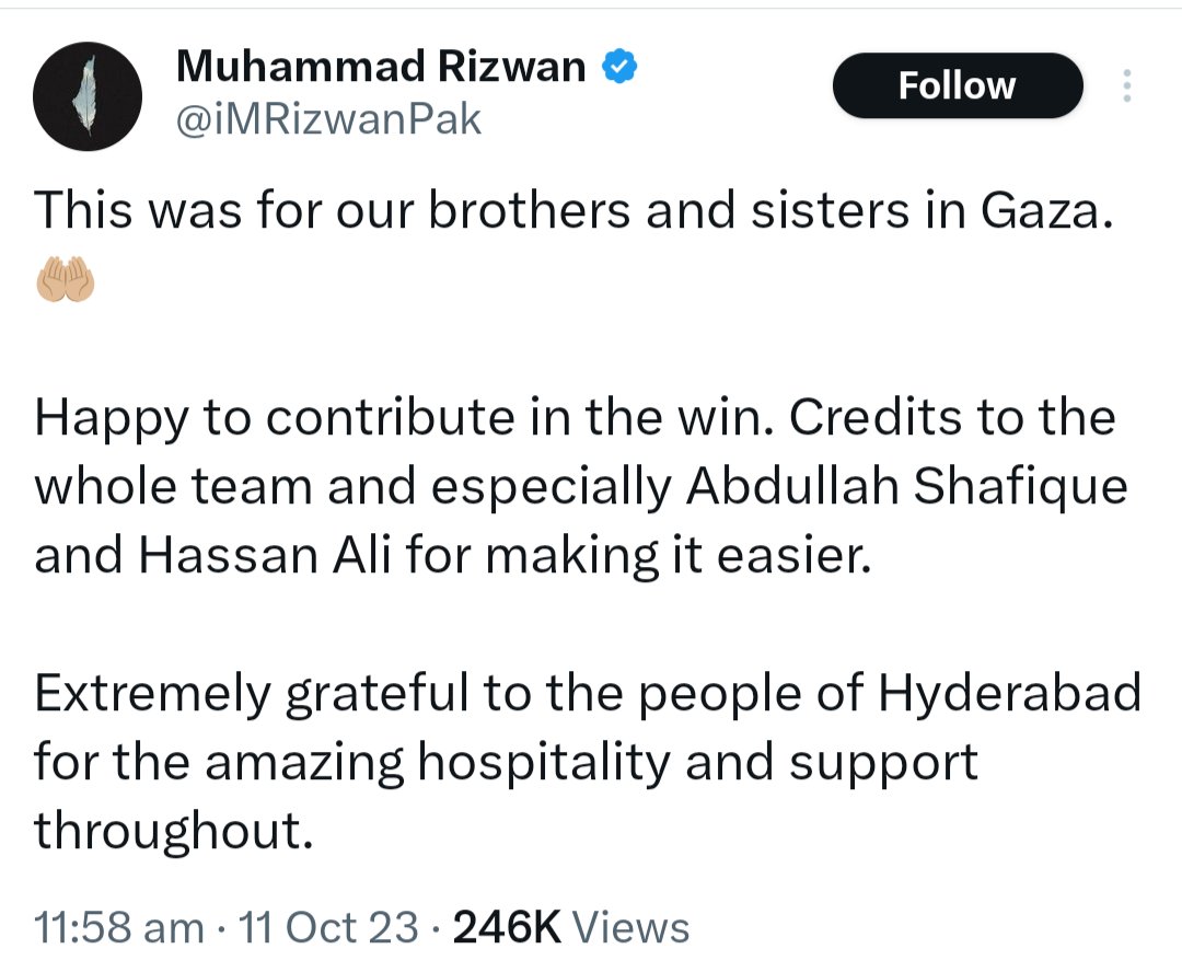 In #Israel
-More than 40 babies are kiIIed
-Headless bodies of Toddlers were found
-Women were raped &amp; paraded naked
-An unborn baby from a woman's womb was forcefully pulled out after cutting it
-Hundreds of innocents were brutally tortured &amp; killed

And this Pakistani cricketer