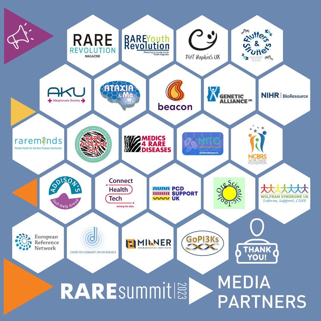 A HUGE thank you to all our amazing media partners helping us get the word out about #RAREsummit23 - We’ll see you tomorrow! bit.ly/RAREsummit23