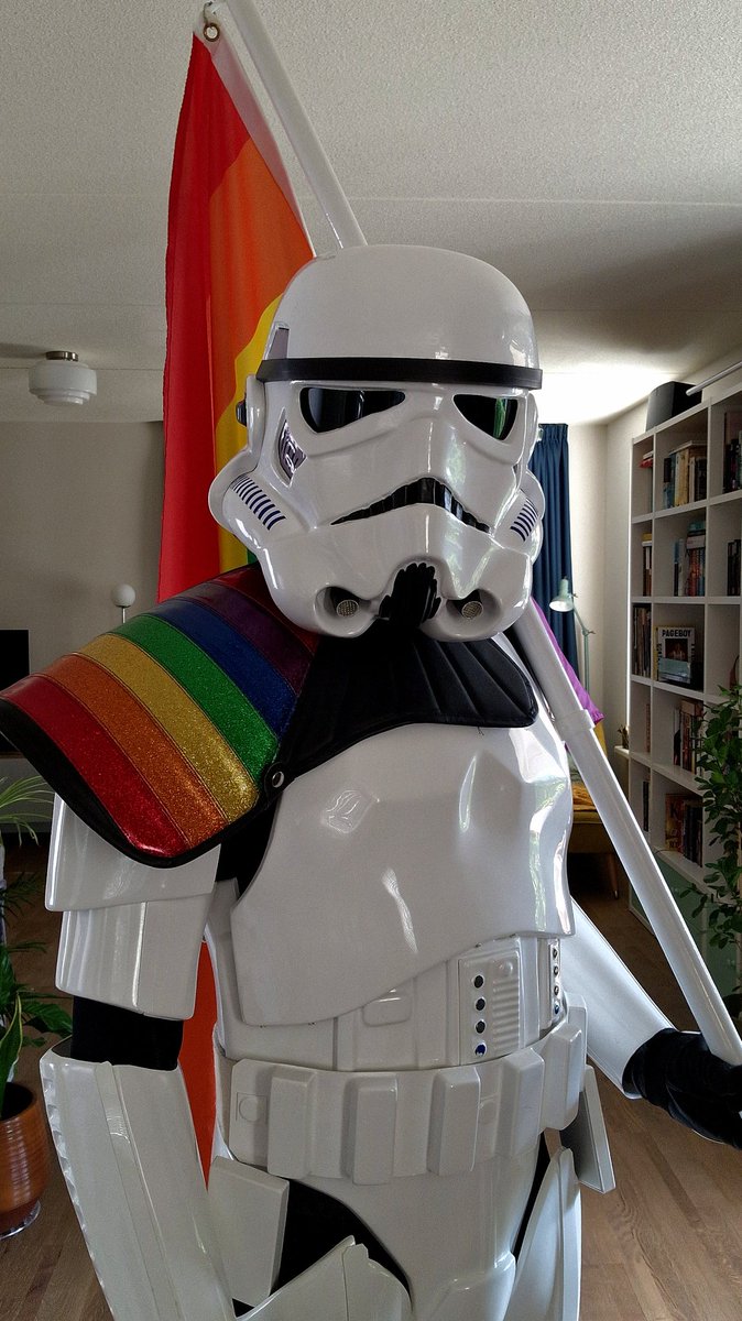 Happy #InternationalComingOutDay 🏳️‍🌈
Not because you have to come out but because you should be able to be your true self

#StarWarsLGBTQIA #Pride #lgbtqiapride #gaypride #youarebeautiful