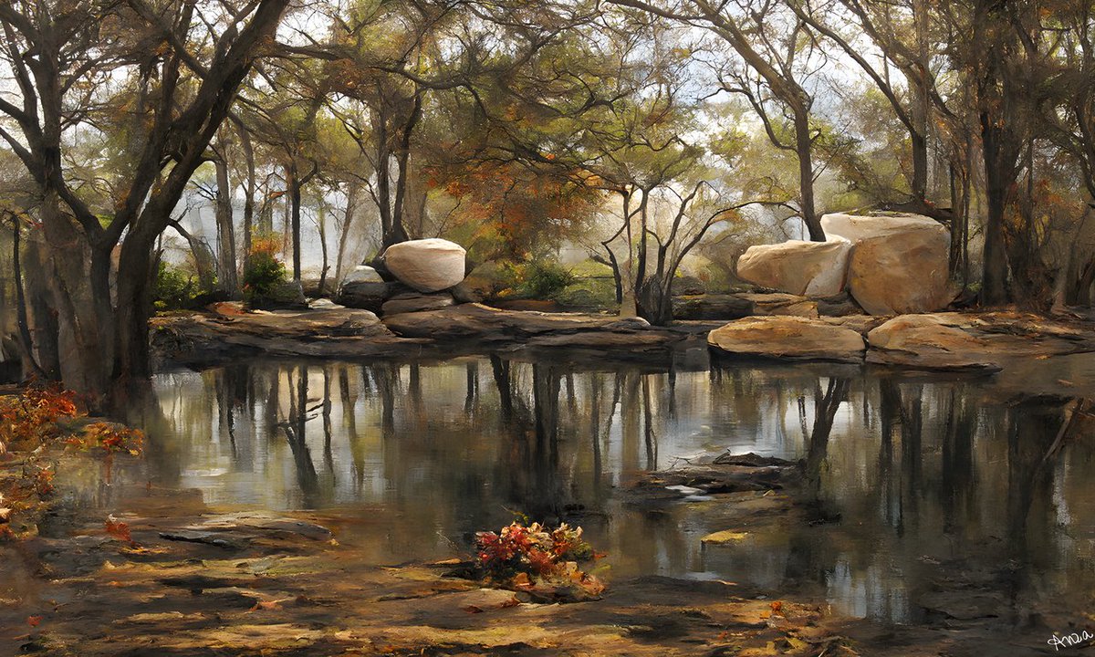 AnzaAIArtist's tweet photo. As you stand in front of these captivating artworks, you can almost feel the artist's passion and dedication emanating from the canvas.
#SoulStirring #InspirationalJourney #EnchantedLandscapes #ArtisticDelights #ImmerseInBeauty #ArtLovers #ArtisticExpressions https://t.co/C3U0fJIqJV