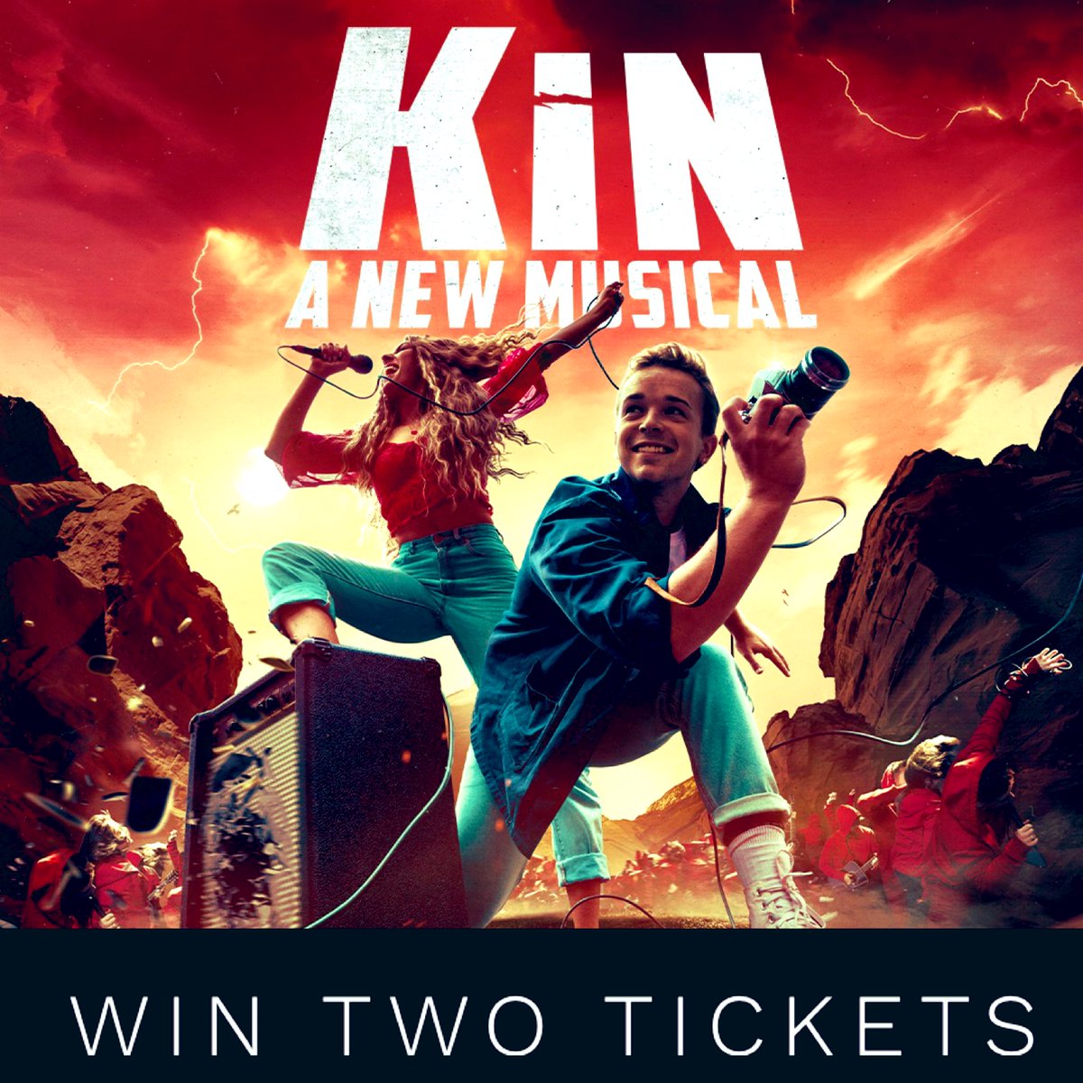 kinthemusical's tweet image. ‼️‼️Win two tickets &amp;amp; a bottle of wine! Just follow this account, comment on the post and retweet to enter.

Tickets for Tuesday 31st October 7:30pm London Kings Cross (10 min walk from the station! 

See the link in our bio for details. Winner announcement Thursday 19th October.