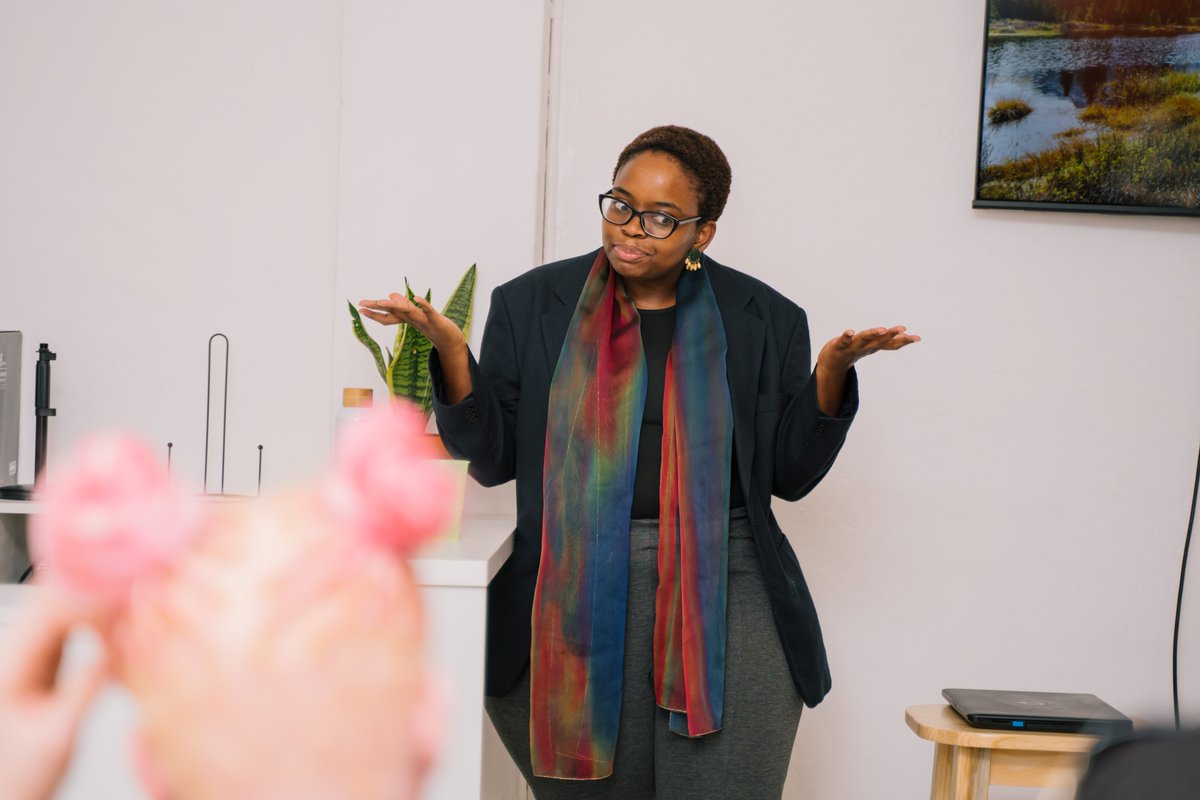 AntidoteCulture's tweet photo. Our #VukuboneSoundLab Trainings in Session. Our trainer @khethiwetg  designed an informative and engaging module on Business Model Canvas &amp; Design Thinking that got everyone thinking differently about how they do business. 
🎥: @BirthMedia @MuziTCC_ https://t.co/Ao0JmKbqkV