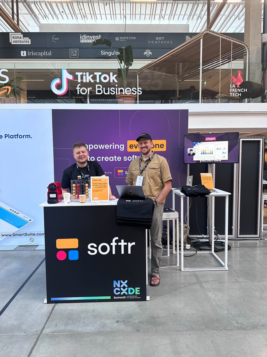 softr_io's tweet image. We are ready for Day 2 of #nocodesummit!

Come say hi 🧡