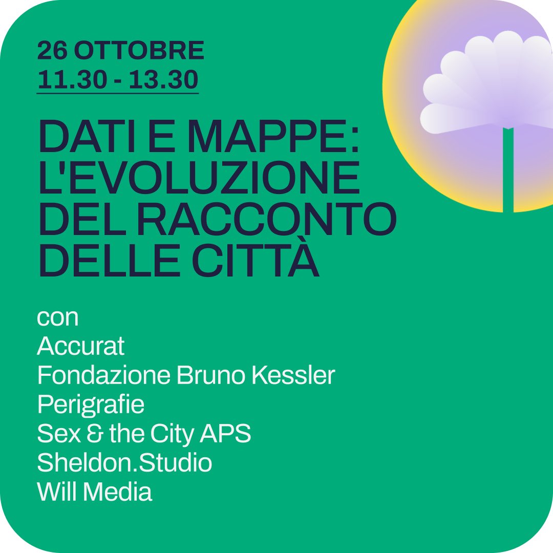 Sheldon.studio a Milano! 👉 #future4cities il festival promosso da Will Media. Due giornate – gratuite e aperte a tutti – per esplorare, progettare e immaginare le innovazioni che cambiano il volto delle città in Italia. willmedia.it/future4cities/