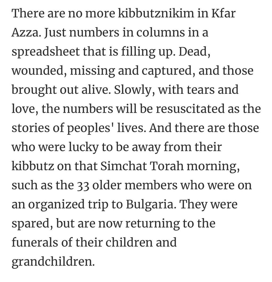 Searing dispatch by @AnshelPfeffer from the site of one of worst massacres this century.