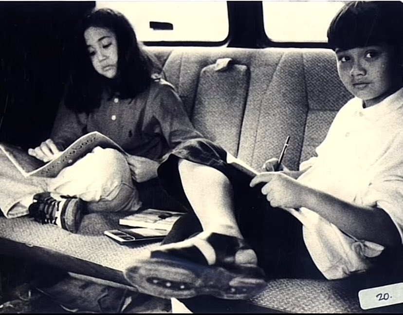 Bro if i get to spend my childhood with the nation’s first love aka sadam, I’d definitely be crushing hard too 😭😭 sherina and derby you guys are the cutest. And the fact that derby shared this himself now, means it’s definitely all in the past and just cute memories for today