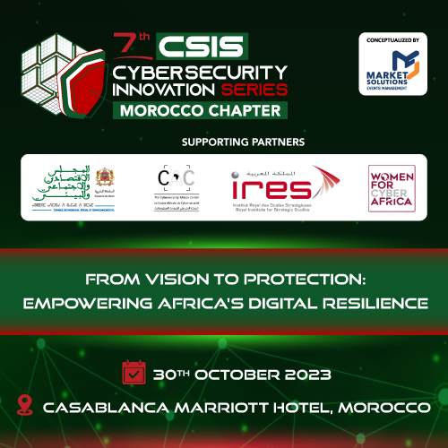 🔐 Enhance your cybersecurity knowledge at the Cybersecurity Innovation Series in Morocco! 

Join us as we delve into the latest strategies and solutions to protect against cyber threats.

Book now
🔗events.coinpedia.org/8th-cyber-secu…

#CybersecurityInnovation #MoroccoTech #ProtectYourData