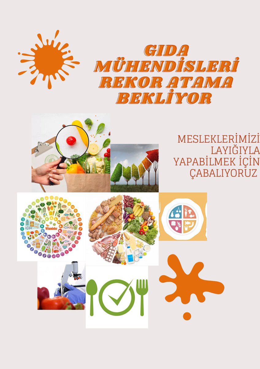 @Sozgun50 <a href="/Emre_Caliskann/">Emre ÇALIŞKAN</a> <a href="/isikhanvedat/">Prof. Dr. Vedat Işıkhan</a> Sayın Vekilim @Sozgun50 TOB'a atama bekleyen Gıda Mühendisleri olarak, zorlu alım sürecimizde bizlere destek olmanız için yazıyoruz. Gıda Mühendisleri olarak sınavdan aldığımız yüksek puanlarla umutsuzca bekliyoruz. Güvenli gıdaya ulaşmak tüm insanların hakkıdır. Mesleğimizin