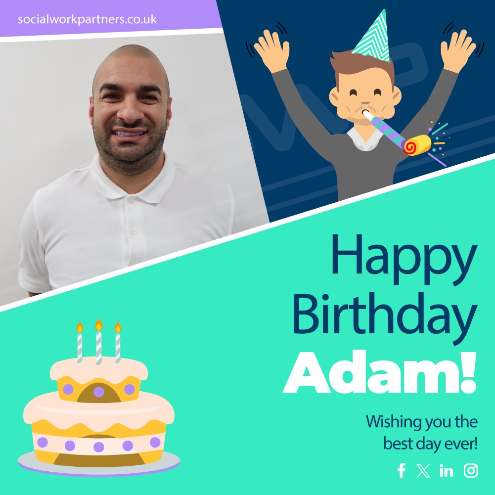 SWPartners_'s tweet image. 🥂 HAPPY BIRTHDAY ADAM! 🎁

We would like to wish Adam Georghiou an amazing birthday today!

Thank you for everything that you do for the team and we hope you have a fantastic day❤️

#Birthday #HappyBirthday #MeetTheTeam #Celebration #BirthdayAnnouncement