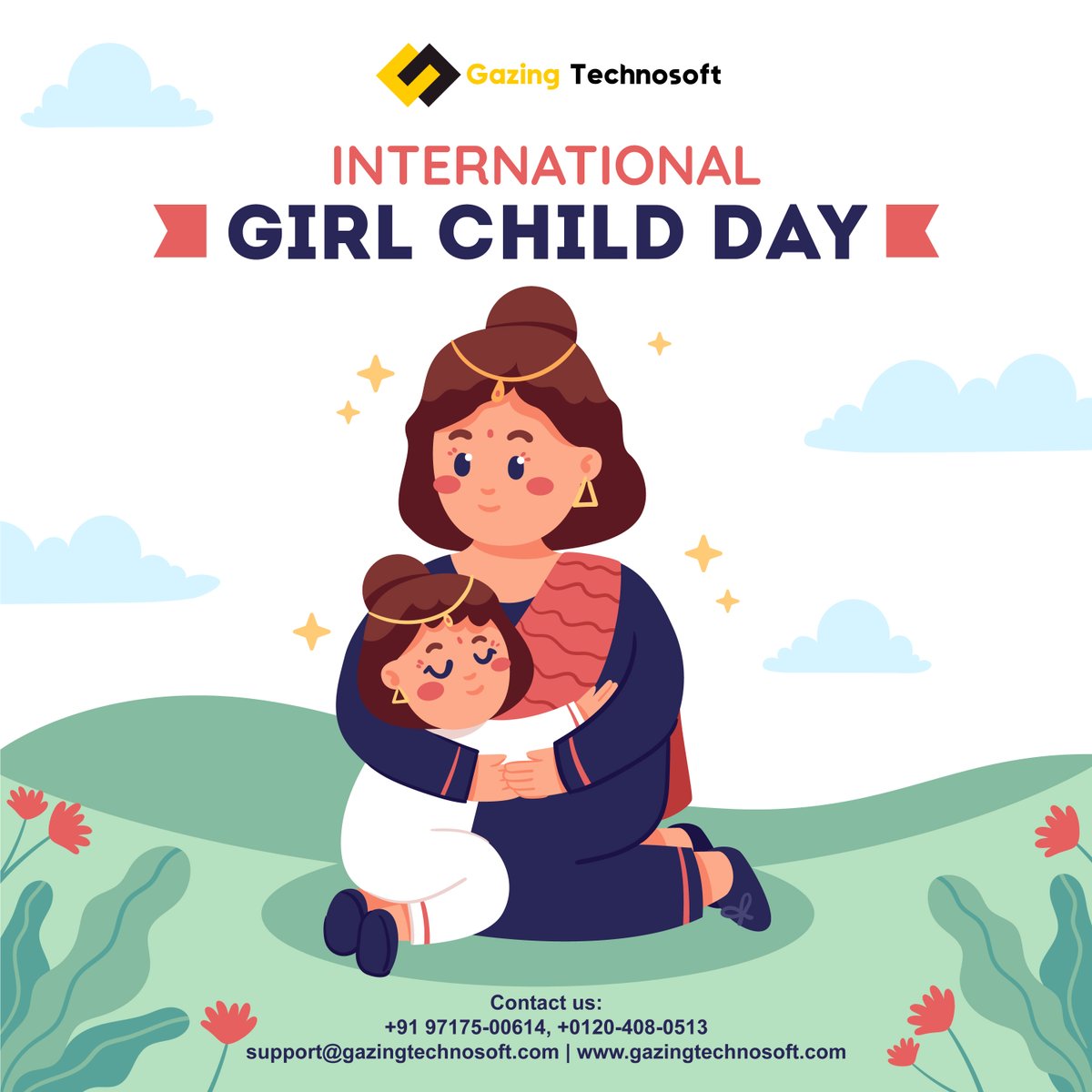 👧✨ Celebrating #InternationalGirlChildDay! ✨👧

Let's empower every girl to dream, achieve, and lead. 🌟💪

#GirlsCan #GirlPower #EqualityForGirls #EmpowerGirls #EducationForAll 📚🌍👩‍🎓🌟