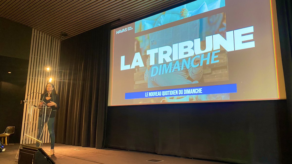 Être au cœur de l’événement pour mieux guider nos clients. Heureux de recevoir les équipes de @LaTribune Dimanche chez @HavasMediaFR