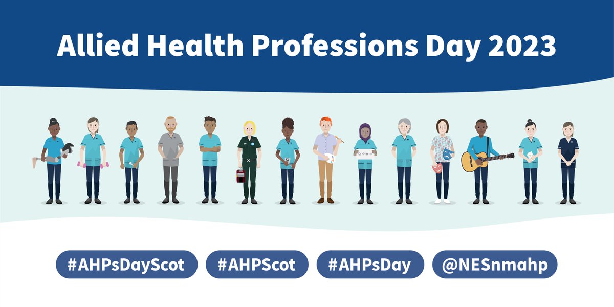 It’s #AHPsDay on 14th October. Share what you will be doing to #celebrate all things #AHP! #AHPsDayScot #Celebrate #Appreciate #Connect #Inspire @garethhill999