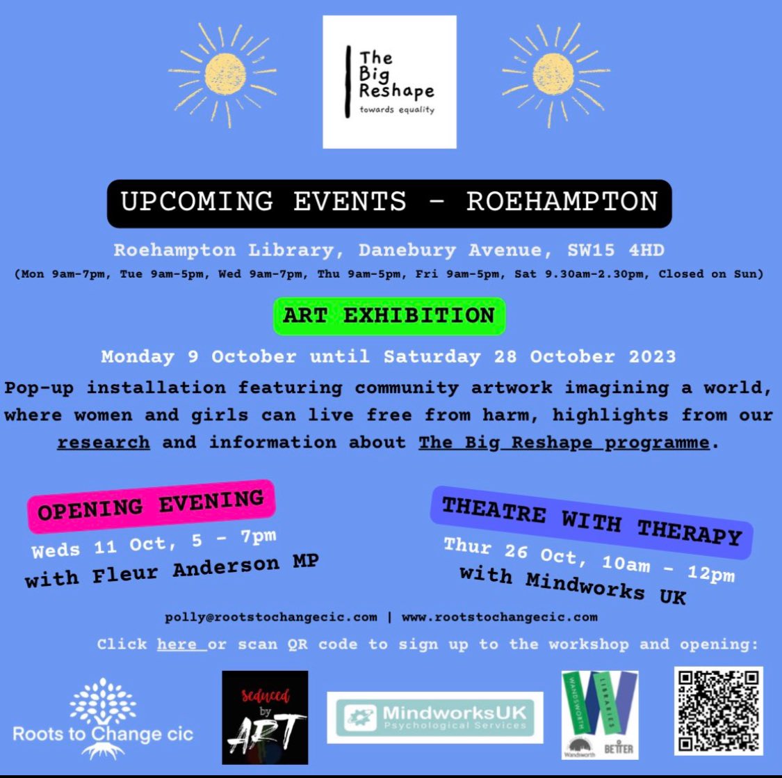 Roehampton Library tweet media