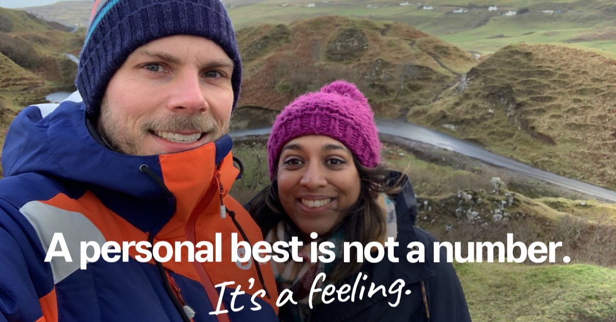 For #WorldMentaHealthDay we launched a new campaign with <a href="/ASICSeurope/">ASICS Europe</a> to redefine a personal best to focus on how it feels, rather than a time, stat or number!

For me a personal best is feeling connected. 
Feeling connected to others or to nature. 

What’s your #NewPersonalBest?